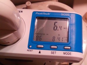 test wattmetro cosfimetro 3 lampade